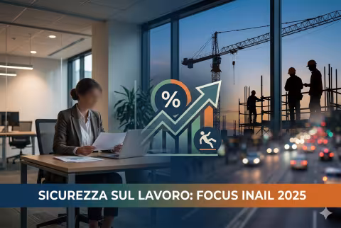 infortuni 2025 dati inail