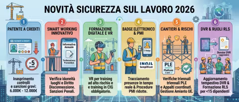 novità sicurezza 2026